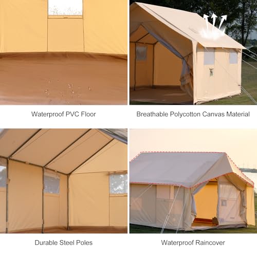 WaldZimmer Cotton Canvas Wall Tent
