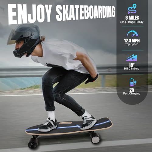 Electric Board Caroma 350W Electric Skateboard With Remote Control, 12.4 MPH Top Speed E Skateboard Electric Board Caroma 350W Electric Skateboard With Remote Control, 12.4 MPH Top Speed E Skateboard