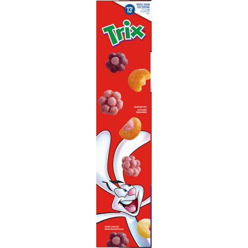 Image of Trix Breakfast Cereal, 6 Fruity Shapes, Giant Size, 23.4 Ounce (Pack of 10)