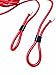 Divine Grip Double Dutch Ropes 2-Pack. High performance, double dutch jump ropes (Red) 16 Feet, Tangle-Free, Heavy Weight No Need for Doubling, For Beginning and Advanced Jumpers