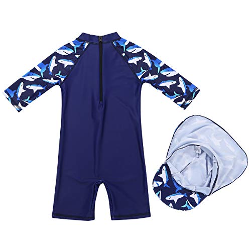 Image of Alvivi Kids Baby Boy Girls Short Sleeve Shorty Swimming Suit UV Sun Protective Zipper One Piece Swimsuit