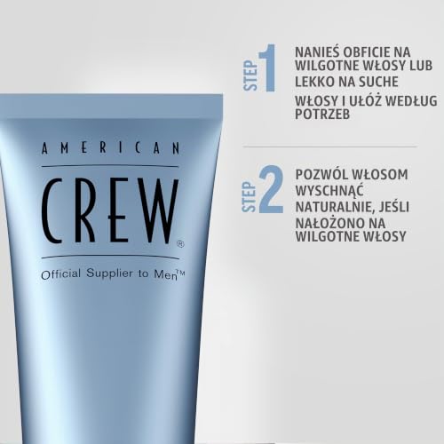 AMERICAN CREW FIBER CREAM krem do stylizacji włosów, 1 opakowanie (1 x 100 ml)