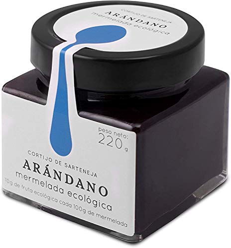 Cortijo de Sarteneja - Mermelada ecológica 220g (Arándano) - Caja de 6 uds Cover