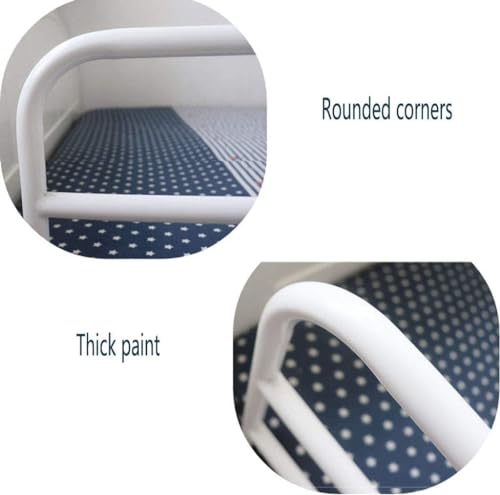 Barrière d'assistance de lit en acier robuste au design ergonomique