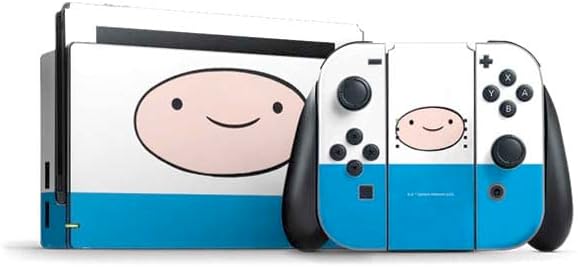 Skinit Decal Gaming Skin Compatible with Nintendo Switch Bundle - Officially Licensed Adult Swim Adventure Time BMO Design