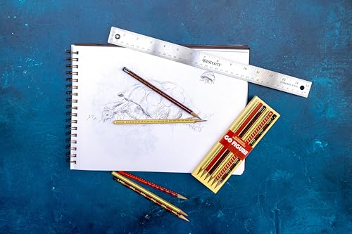 Set de 6 lápices temáticos de matemáticas miniatura 2
