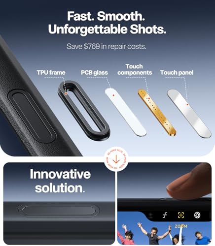 Image of TORRAS for iPhone 17 Pro Case Magnetic Stand, 4X Military Drop Protection