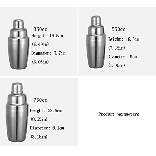 Coctelera para cócteles set de 7 piezas ideal como regalo para aficionados 3