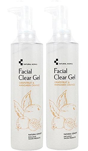 Amazon | ナチュラルワークス フェイシャルクリアジェルN200ml 2本 