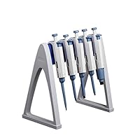 Pipettenständer, praktischer linearer Pipettenständer für Laborzwecke, stabil für 6 Pipetten (ohne Pipetten)