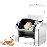 【AMPIA APPLICAZIONE】 Questa impastatrice automatica può essere utilizzata per impastare impasti, dolci, pasta per pizza, pasta per ravioli, ecc. È ampiamente utilizzata in panetterie, ristoranti, pizzerie, cucine commerciali e mense.
