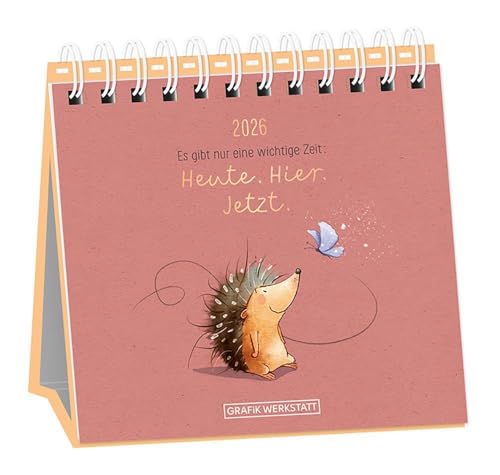 Tischkalender 2026 Heute. Hier. Jetzt: Tischkalender