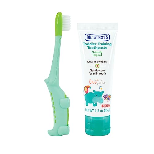 Dr. Talbot'S 68014 Toddler Training Toothbrush And Natural Kids Toothpaste thumb #4