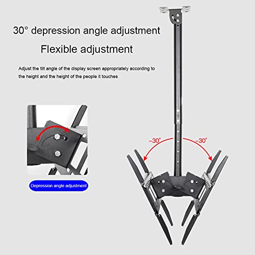 Support TV double dos à dos : la solution de montage gain de place pour grand écran - 3