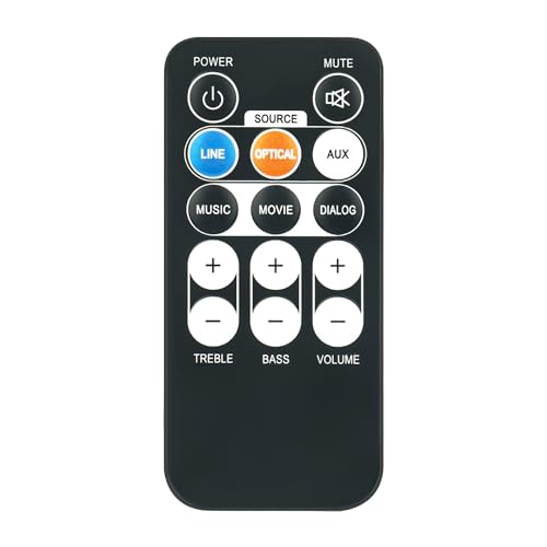 Télécommande de rechange barre de son iLive IT153B noire