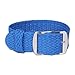 Price comparison product image ARICCI MAMA'S PEARL 14-22mm Nylon Watchband Canvas Fabric Woven Bracelet Fit For Perlon Watch Band Strap One Piece Wristband 14mm 16mm 18mm 20mm 22mm(Blue,20mm)