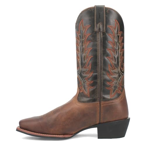 Laredo Rust Kent 12 inch Men's Leather Cowboy Square Toe Western Boots 683703