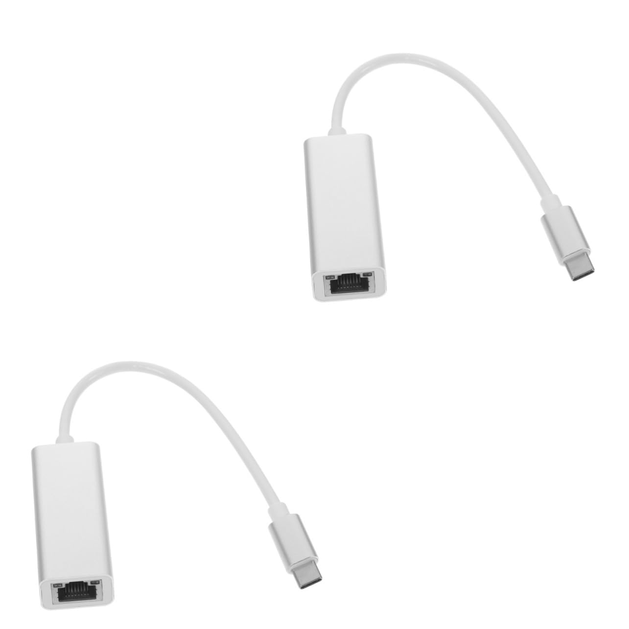 NUOBESTY 2 Pezzi Adattatore Ethernet USB C Mbps Convertitore Lan Portatile per Dispositivi USB Type C Compatibile Tablet Struttura Professionale e Stabile per Gaming e Streaming