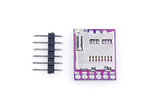 Knacro Data Logger Module Uav Running Data Logger Uart Serial Interface Max Support 64G Memory Card / Fat32 Baud Rate Adjustable Blackbox Flash Recorder #TOP3