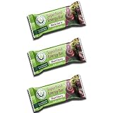 Kuli Kuli Moringa SuperFood Energy Bar, Black Cherry, 1.6 Ounce Bars (Box of 12) Vegan, Gluten-Free