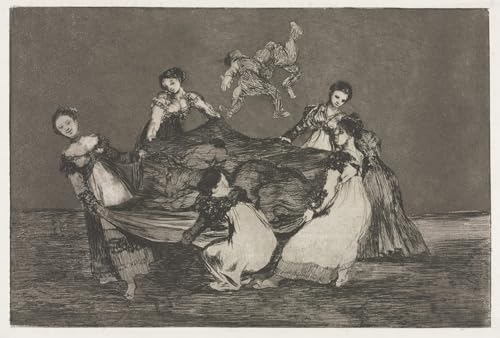 Imagen de lienzo de Goya con acabado artístico premium de La Locura Femenina en 60x90cm