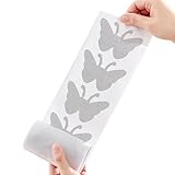 FensterReparatur Patch - 30-Teiliges Stark Haftendes Anti-Fliegen | Schmetterlings Aufkleber | Für Fiberglas Innen Außen Badezimmer Balkon