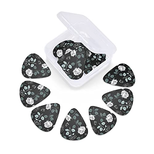 Rose Gothic Médiators en celluloïd coloré pour guitare basse, amateurs de musique, joueurs de guitare, guitares électriques et acoustiques avec 0,46 mm, 0,71 mm, 0,96 mm - Les Beatles, Paul McCartney, John Lennon, RIngo Starr, George Harrison Rose Gothic Médiators en celluloïd coloré pour guitare basse, amateurs de musique, joueurs de guitare, guitares électriques et acoustiques avec 0,46 mm, 0,71 mm, 0,96 mm – Image 7
