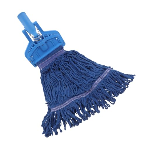 SHERCHPRY 2pcs Cotton Mop Head Replacements Absorbent Cleaning Mop Heads for Commercial Home Use