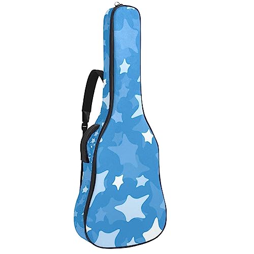 Housse pour guitare acoustique – Motif fond élégant Bleu Grand étui pour guitare compatible avec la plupart des tailles de guitare, Multicolore 4., 42.9×16.9×4.7 in, Motif imprimé tendance - Les Beatles, Paul McCartney, John Lennon, RIngo Starr, George Harrison Housse pour guitare acoustique – Motif fond élégant Bleu Grand étui pour guitare compatible avec la plupart des tailles de guitare, Multicolore 4., 42.9x16.9x4.7 in, Motif imprimé tendance
