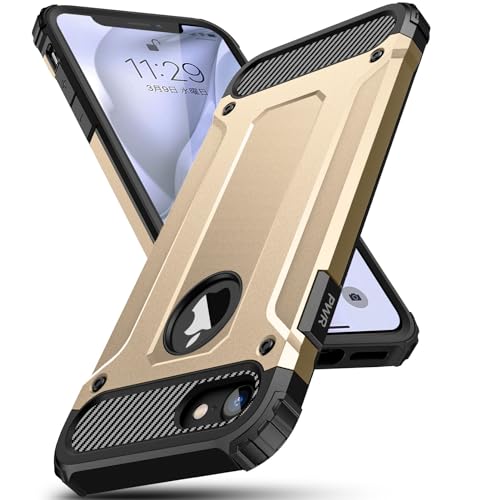 GTUJWN �P�[�X �Ή� iPhone6/iPhone6S �p�� �P�[�X �����h�~ �ϏՌ� TPU+PC�o���p�[ ��d�\�� ���΂݂Ȃ� ���^ ����~�� �C�菝�h�~ �ϋv �Ή� �A�C�t�H�� 6/6s �p�̃J�o�[ �g�уJ�o�[ �� SJ77-69
