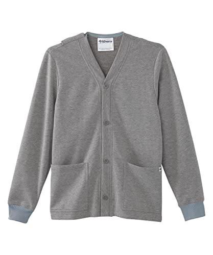 Men’s Open-Back Adaptive Soft Fleece Cardigan