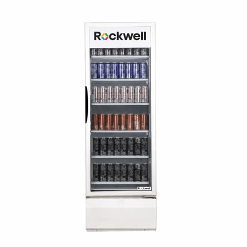 Image of Rockwell RVC700 Visi Cooler, Large Capacity Single Door, Bright LED Interior, Fast Even Cooling for Heavy-Use Stores, Power-Saving System, 4-Year Warranty