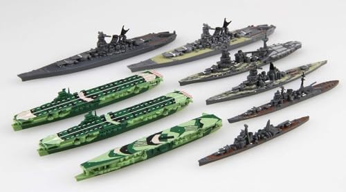 Kure Port 1/3000 Atsumeru Gunkou Maquette de Port Militaire Miniature - 4