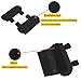 CMAIR4U Tactical Vest Shoulder Strap Pad 2 Pack, Plate Carrier Shoulder Cushion Pads with Soft Mesh for Airsoft Gear (BK)