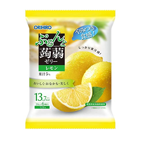 オリヒロ ぷるんと蒟蒻ゼリーパウチ レモン