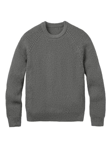 Men's Crewneck Sweater Casual Long Sleeve Knitted Pullover Sweaters