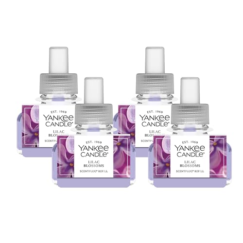 Image of Yankee Candle Scent Plug Refill, Lilac Blossoms (Pack of 4)