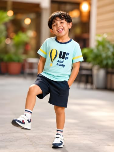 Image of Pilolo Kids Soft Cotton Lycra Pocket T-Shirt for Boy's