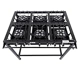 Fogão Industrial Completo 6 Bocas Alta Pressão – Mangueira, Registro e Estrutura Reforçada