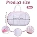 Bra Washing Bags for Laundry, 2 Pcs Bra Laundry Bags for Washing Machine Mesh Lingerie Wash Bag with Zipper for Washing Delicates Underwear Brassiere (Pink, A Cups)