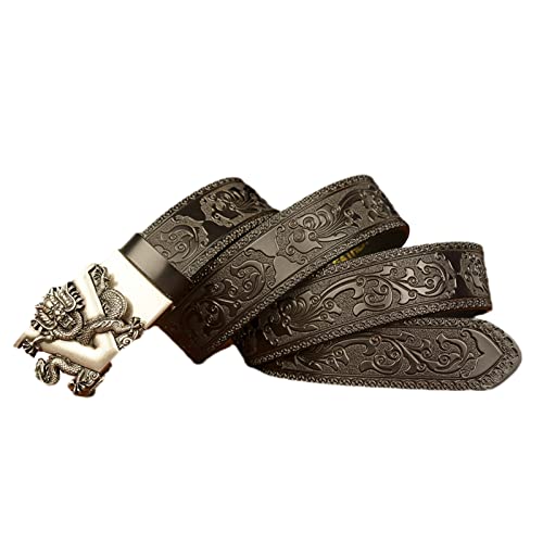 Ceinture homme en cuir véritable idéale pour sublimer un costume de bureau ou un jean