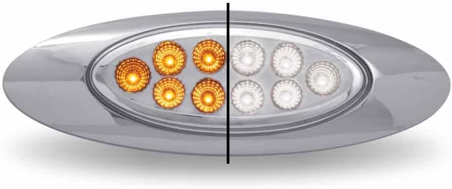 M1 Style Dual Revolution Marker LED - Amber / White TLED-G4XAW