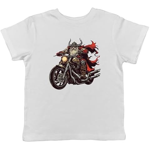 Shopagift Viking Motorbike Kids T-Shirt Cover