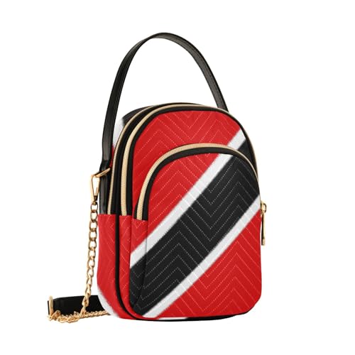 Image of Patriot Flag Cell Phone Purse Crossbody Handbag Durable Shoulder Bag Sturdy Travel Pouch