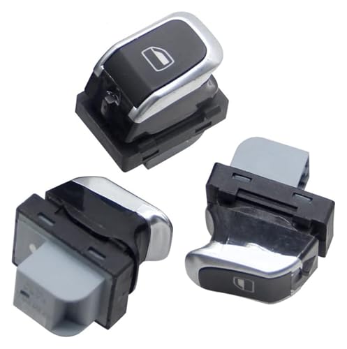 Bouton commande fenêtre de prestige chromé pour habitacle Audi S4 Q5 et A8 Allroad
