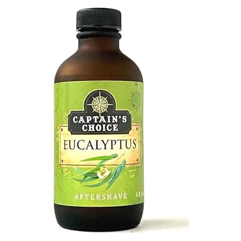 Captain's Choice Eucalyptus Aftershave, 4 fl oz Cover