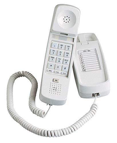 Teléfono Cetis Trimline blanco 205TMW miniatura 2
