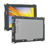 MOBILIS Rugged Case for Zebra Tablet ET401 with Scanner 10", Military Grade Shockproof, Protective Cover Compatible with Zebra Accessories, Recycled Materials, Black