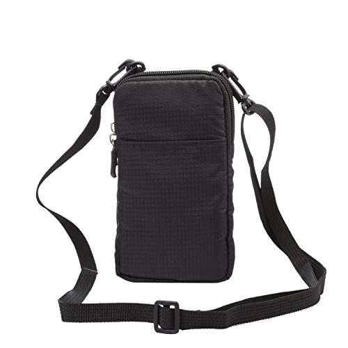 Sac de Taille pour Téléphone Portable, Poche Ceinture Telephone Portable Homme, 6.9 Pouce Femme Homme Universel Coque de Ceinture Travail Pochette Telephone...