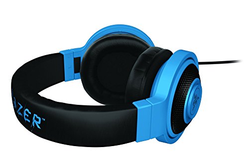 Razer Kraken Mobile Cuffie da Gioco, Blu
